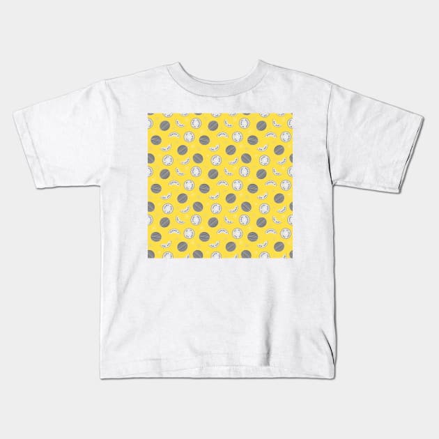 Juicy watermelon and slices (yellow) Kids T-Shirt by 3DVictory